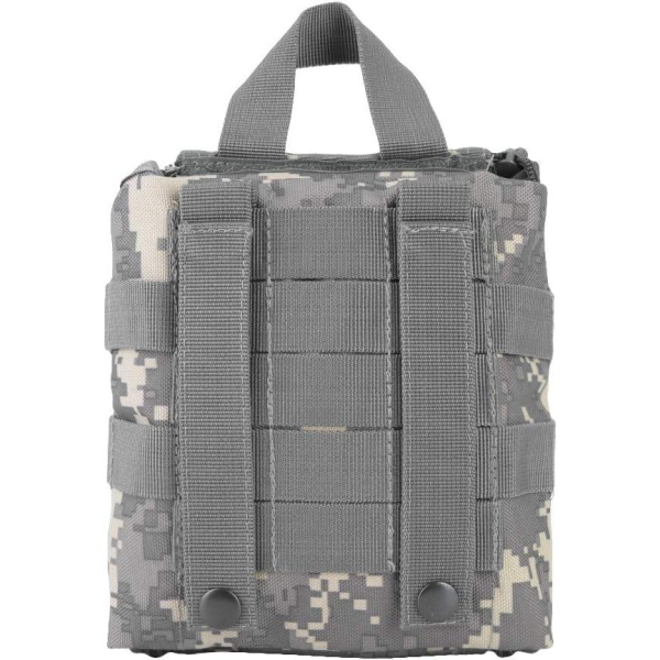 Підсумок IFAK Rip-Away (PRO Series) колір ПІКСЕЛЬ СІРИЙ 20x15x5 см з Кордури 1000D кріплення MOLLE, PRO-Aptechka